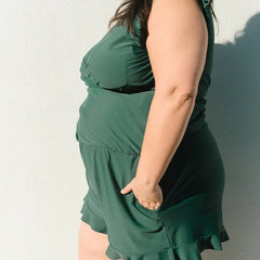 Alivia™ Sculpt & Support Ruffle Swimsuit