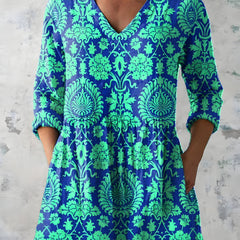 Marlee | Long Blouse with V-Neck