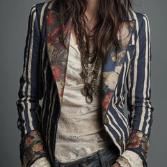 Eden™ Bohemian Striped Blazer