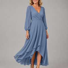 Lottie | Elegant V-Neck Maxi Dress