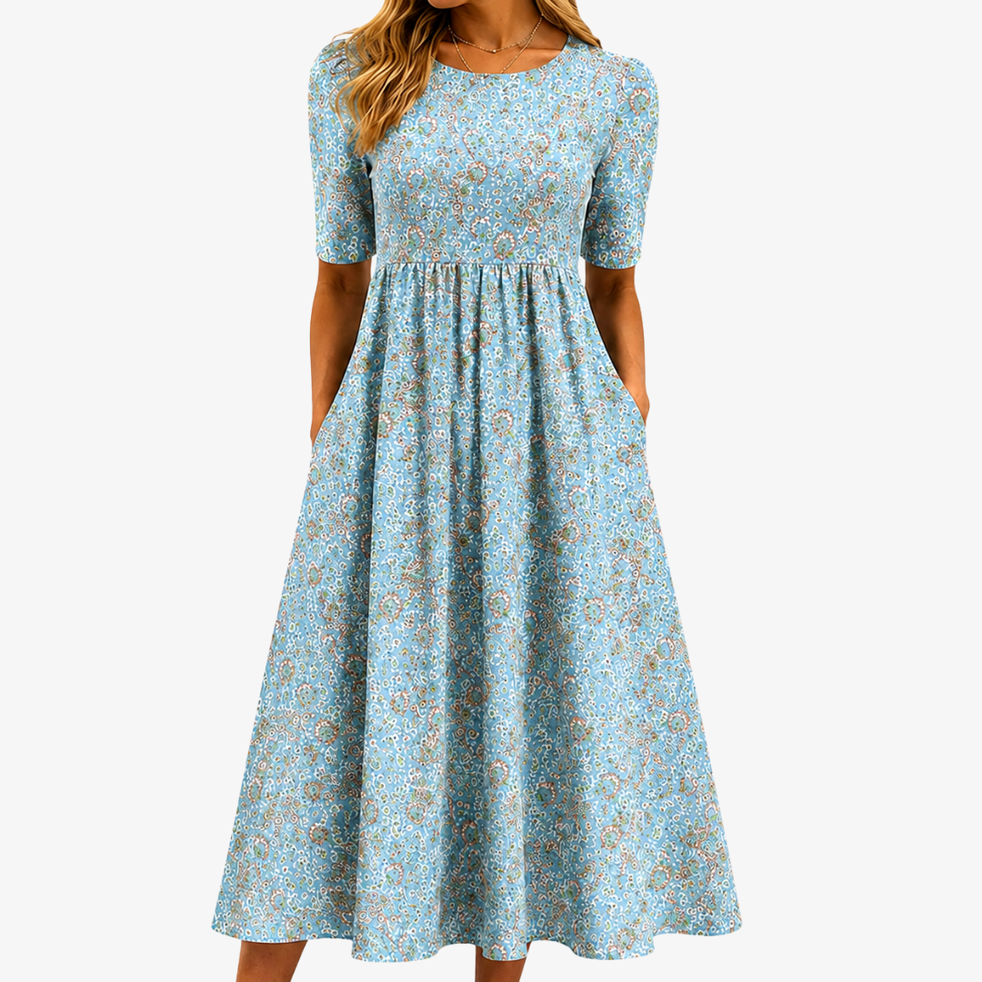 Skye | Mosaic Pocket Maxi Dress
