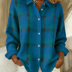Salome™ Cloud-Soft Plaid Button-Up