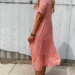 Sofie™ Casual Floral Print Dress