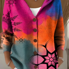 Gillian™ Artistic Warm Long Cardigan
