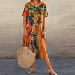 Heather™ Comfortable Floral Dress