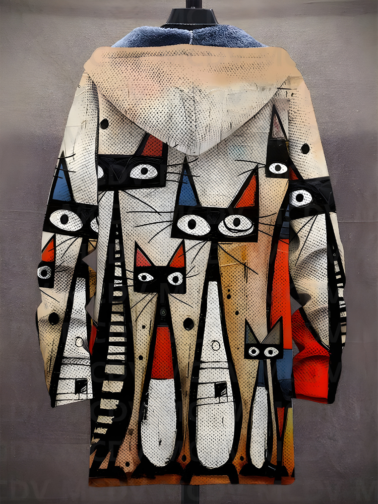 Luna™ - Luxurious Art-Inspired Zip-Up Hoodie