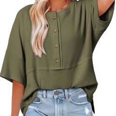 Hazel™ Casual Button-Down Shirt