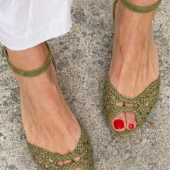 Daniella | Woven Vintage Sandals