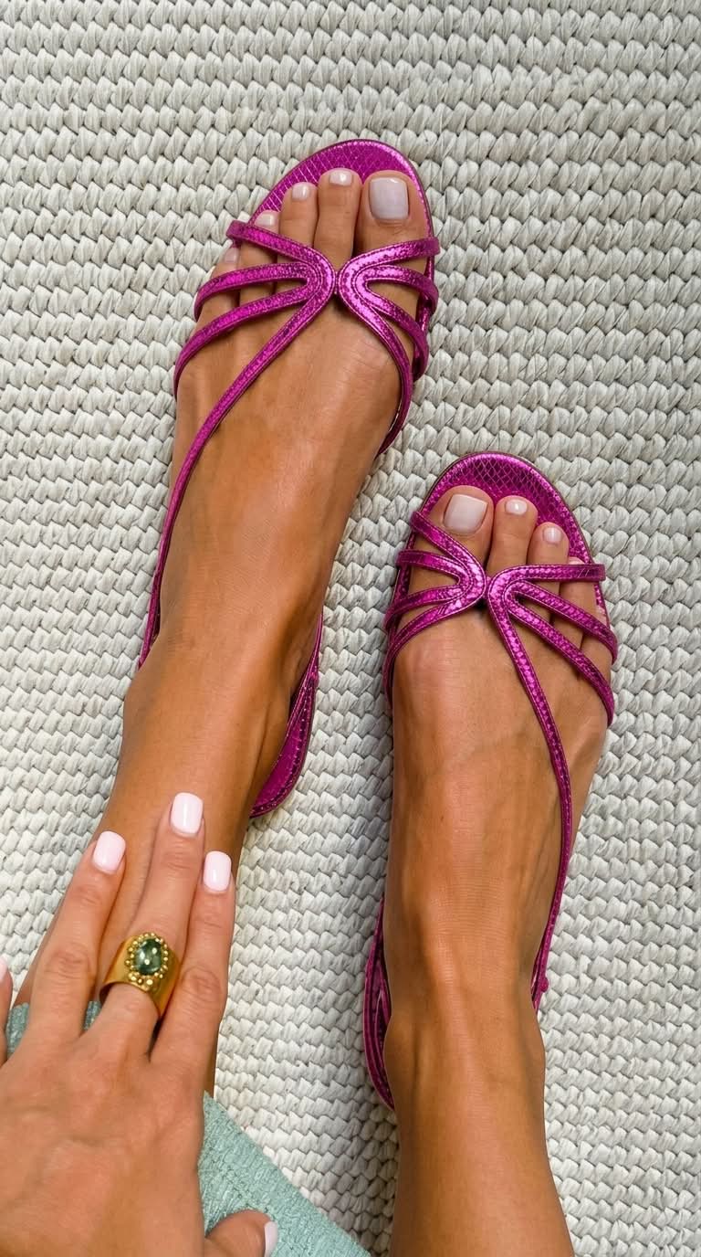 Monroe | Elegant Gold Vintage Sandals