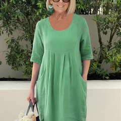 Elicia™  Relaxed Fit Dress With Pockets