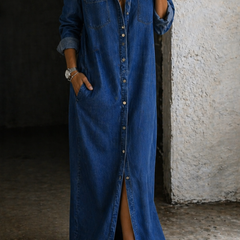 Rhea | Button Down Dress
