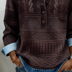 Rowan™ Half-Button Collared Sweatshirt