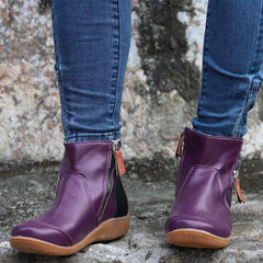 Moira™ Premium Zipper Orthopedic Waterproof Boots