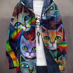 Asher™ - Luxurious Art-Inspired Zip-Up Hoodie