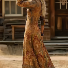 Valeria™ Bohemian Floral Maxi Dress