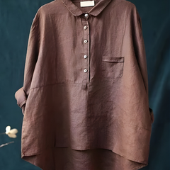 Stella™ Women's Linen Long Sleeve Shirt
