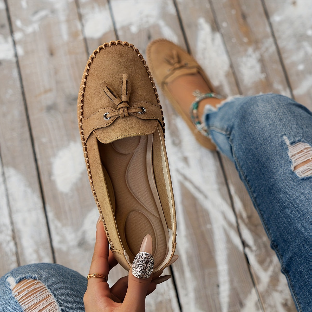 Eloise™ | Classic Tassel Loafers