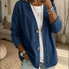 Corinne™ Denim Button Coat