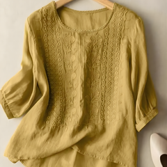 Violet™ Embroidered Boho Blouse