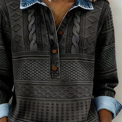 Rowan™ Half-Button Collared Sweatshirt