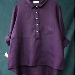 Stella™ Women's Linen Long Sleeve Shirt