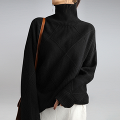 Sienna - Cashmere Turtleneck Sweater