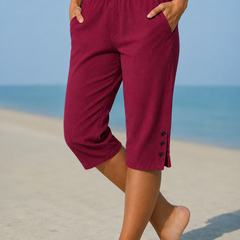 Eileen™ Relaxed Capri Pants