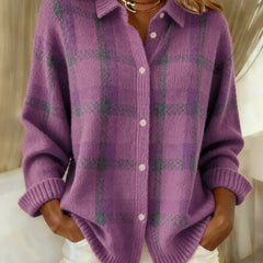 Salome™ Cloud-Soft Plaid Button-Up