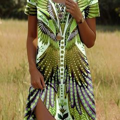 Reese™ Trendy Ethnic Printed Summer Dress