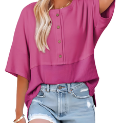 Hazel™ Casual Button-Down Shirt