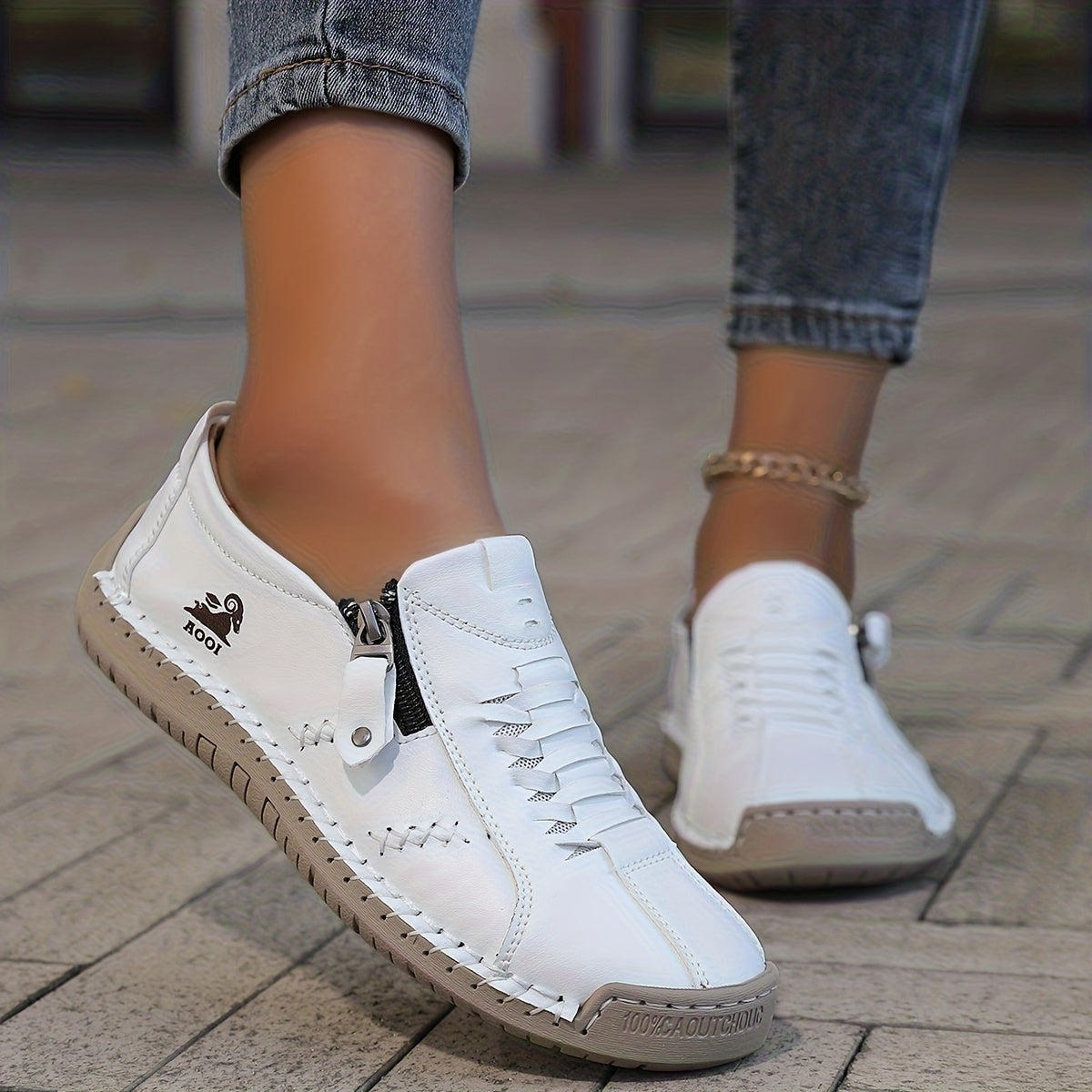 Millie™ | Elegant Zip Comfort Sneakers