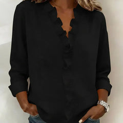 Lottie™ Ruffle V-Neck Blouse
