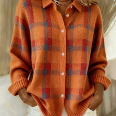 Salome™ Cloud-Soft Plaid Button-Up