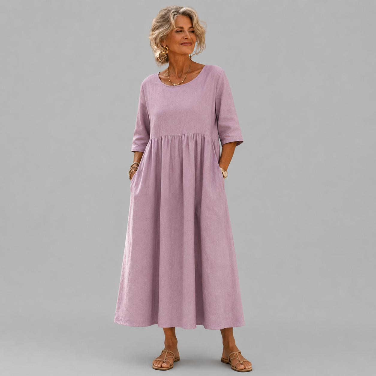 Mariella Flattering Everyday Dress