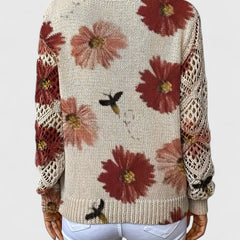 Kaiti™ - Elegant Floral Sweater