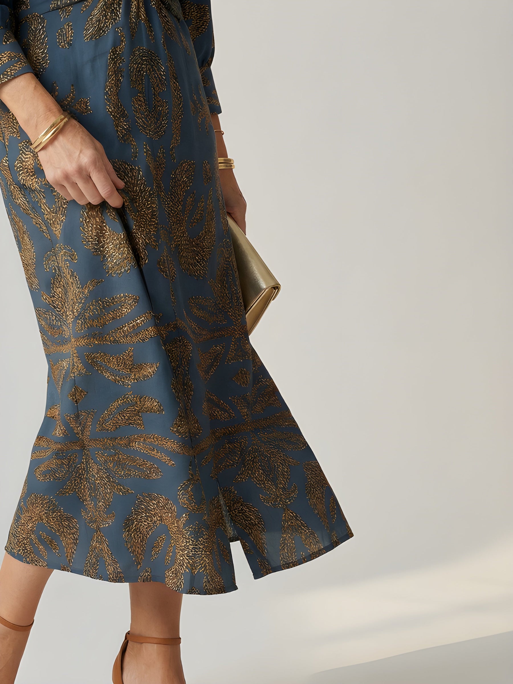 Alisson | Elegant Wrap Midi Dress