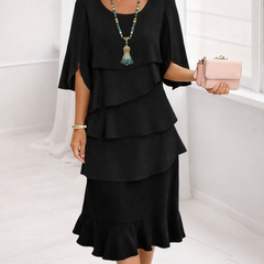 Elizabeth™ Ruffle Midi Dress