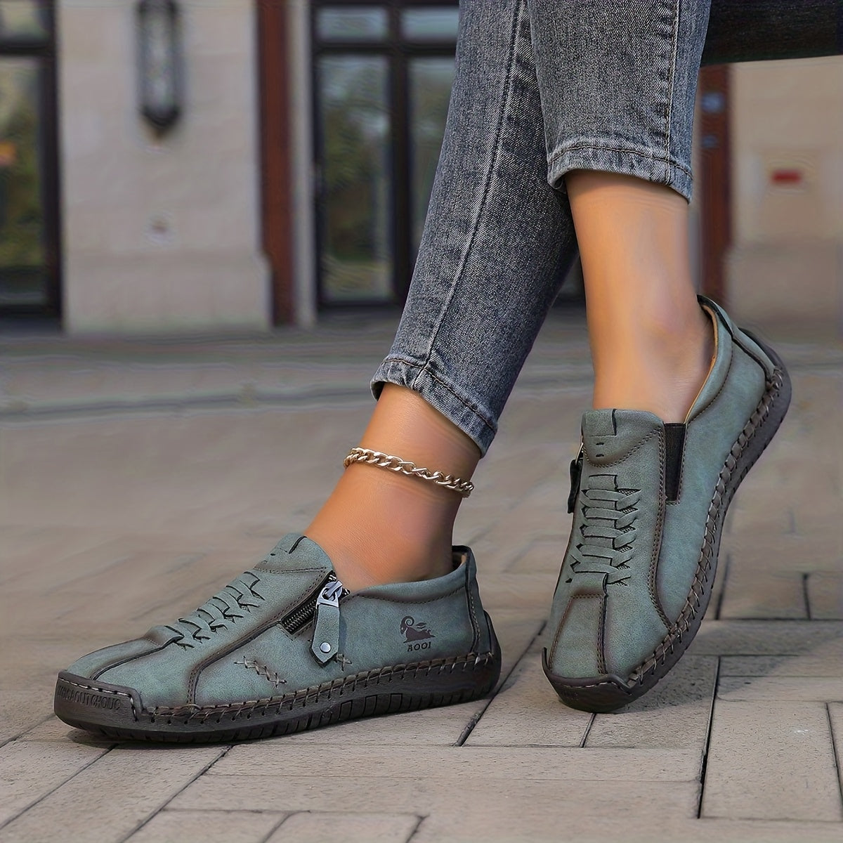 Millie™ | Elegant Zip Comfort Sneakers
