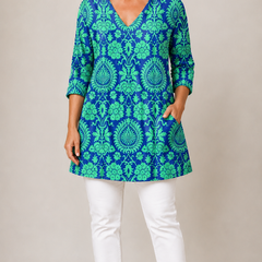 Marlee | Long Blouse with V-Neck