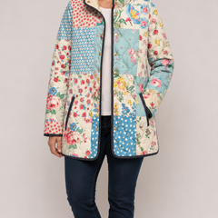 BRYNN™ | Charming Floral Quilted Jacket