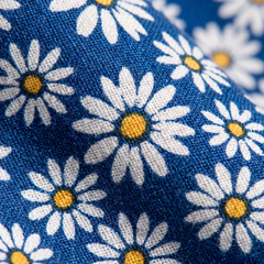 Cobalt Daisy Pocket Midi Dress