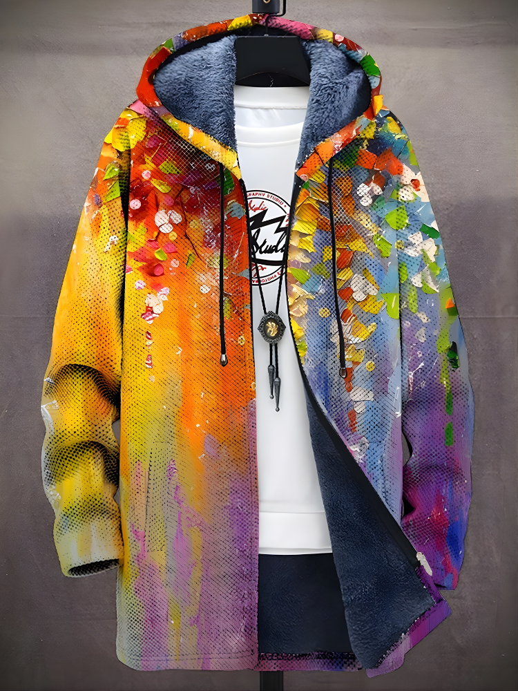 Gavin™ - Luxurious Art-Inspired Zip-Up Hoodie