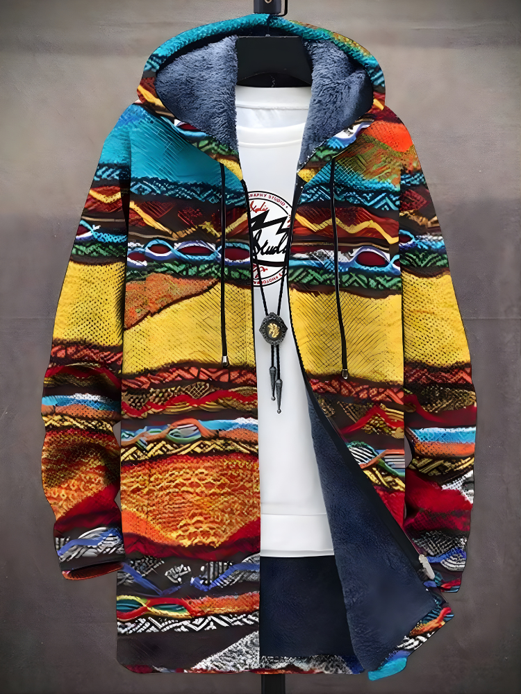 Gavin™ - Luxurious Art-Inspired Zip-Up Hoodie