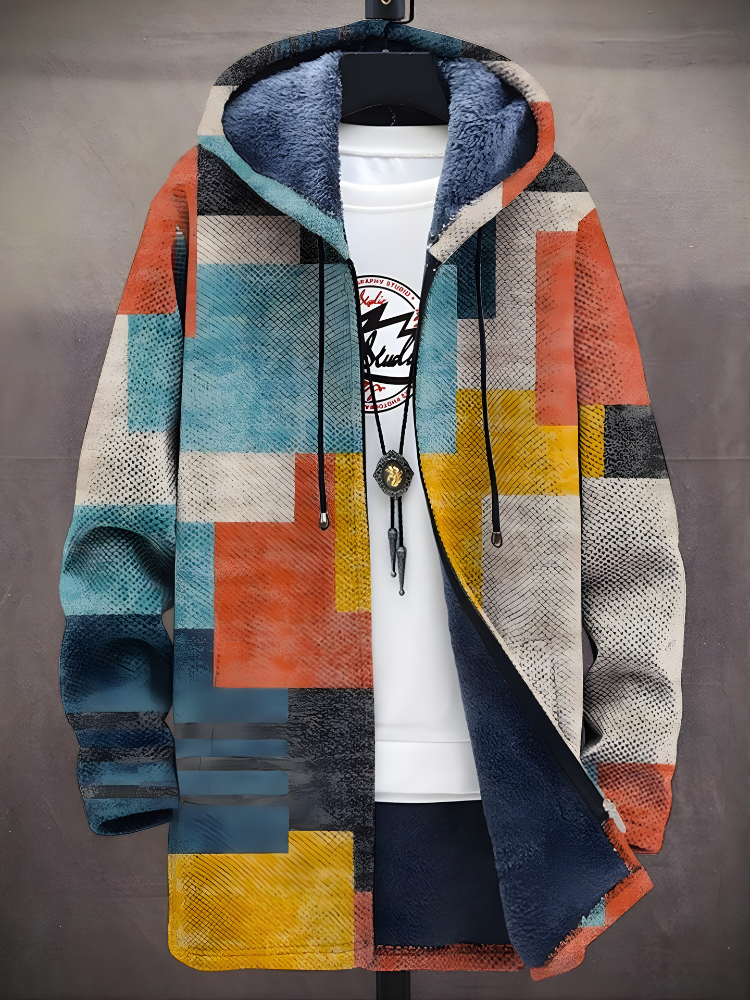 Brielle™ - Luxurious Art-Inspired Zip-Up Hoodie