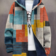 Callie™ - Luxurious Art-Inspired Zip-Up Hoodie