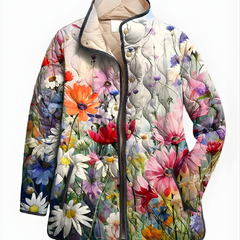 CARTER™ | Vintage Charming Floral Quilted Jacket
