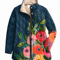CARTER™ | Vintage Charming Floral Quilted Jacket