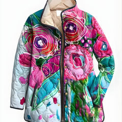 CARTER™ | Vintage Charming Floral Quilted Jacket