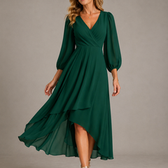 Lottie | Elegant V-Neck Maxi Dress