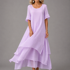 Olive™ Flowing Grace Maxi Dress